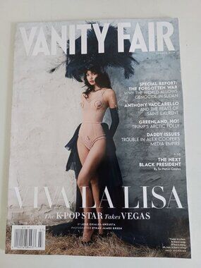 Vanity Fair magazine Summer 2026 Viva La Lisa BlackPink Kpop star Las Vegas